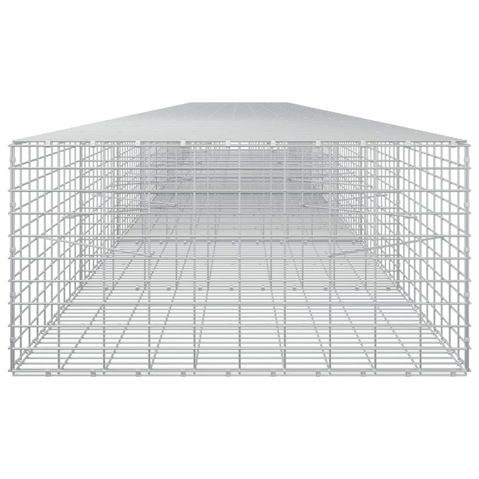 Gabion cu Sârmă de 3,5 mm și Plasă de 5x10 cm 850x100x50 cm WALTI