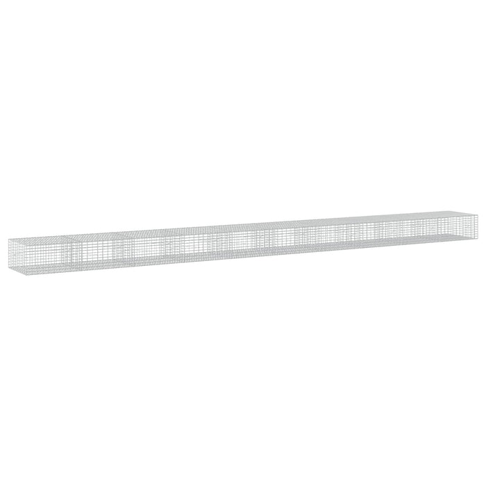 Gabion cu Sârmă de 3,5 mm și Plasă de 5x10 cm 1000x100x50 cm WALTI