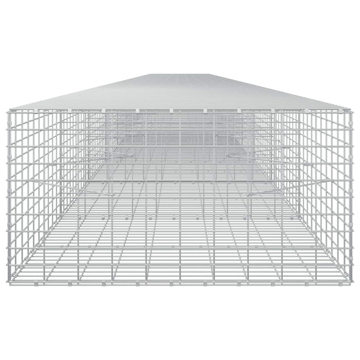 Gabion cu Sârmă de 3,5 mm și Plasă de 5x10 cm 1100x100x50 cm WALTI