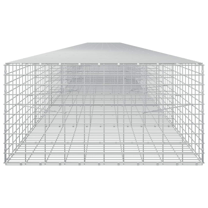 Gabion cu Sârmă de 3,5 mm și Plasă de 5x10 cm 1150x100x50 cm WALTI