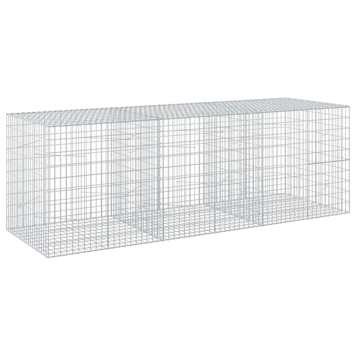 Gabion cu Sârmă de 3,5 mm și Plasă de 5x10 cm 300x100x100 cm WALTI