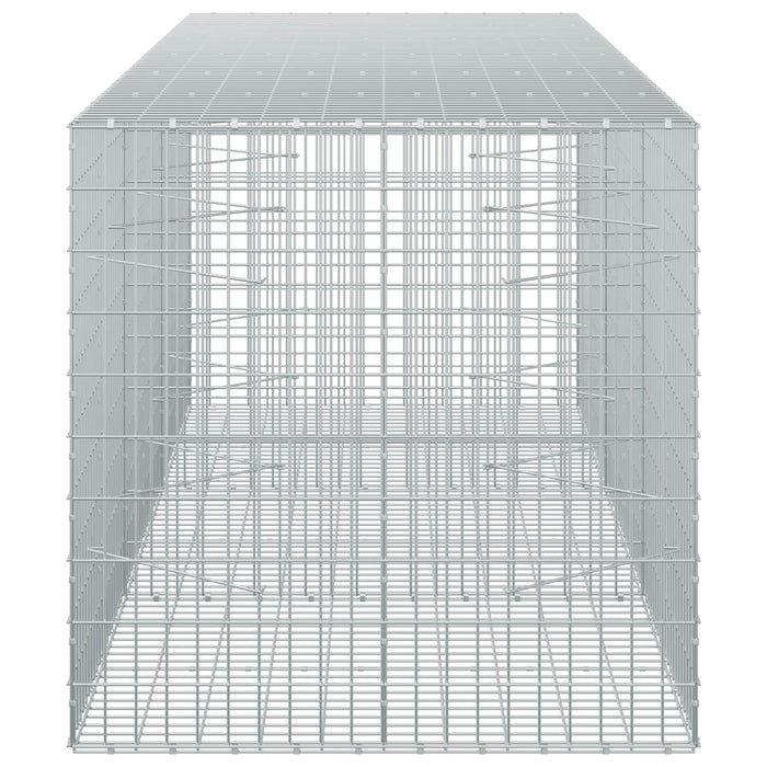 Gabion cu Sârmă de 3,5 mm și Plasă de 5x10 cm 300x100x100 cm WALTI