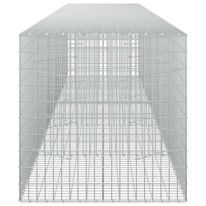 Gabion cu Sârmă de 3,5 mm și Plasă de 5x10 cm 500x100x100 cm WALTI