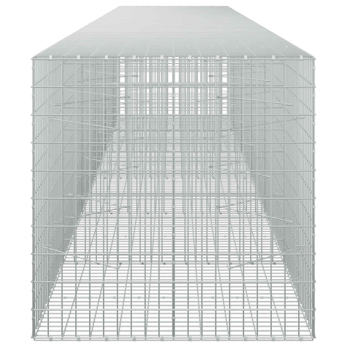 Gabion cu Sârmă de 3,5 mm și Plasă de 5x10 cm 600x100x100 cm WALTI