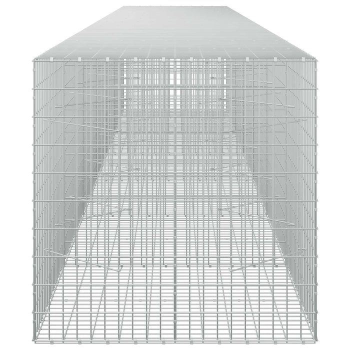 Gabion cu Sârmă de 3,5 mm și Plasă de 5x10 cm 650x100x100 cm WALTI