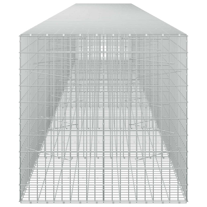 Gabion cu Sârmă de 3,5 mm și Plasă de 5x10 cm 750x100x100 cm WALTI