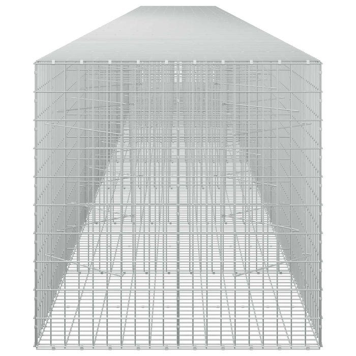 Gabion cu Sârmă de 3,5 mm și Plasă de 5x10 cm 1050x100x100 cm - WALTI WALTI