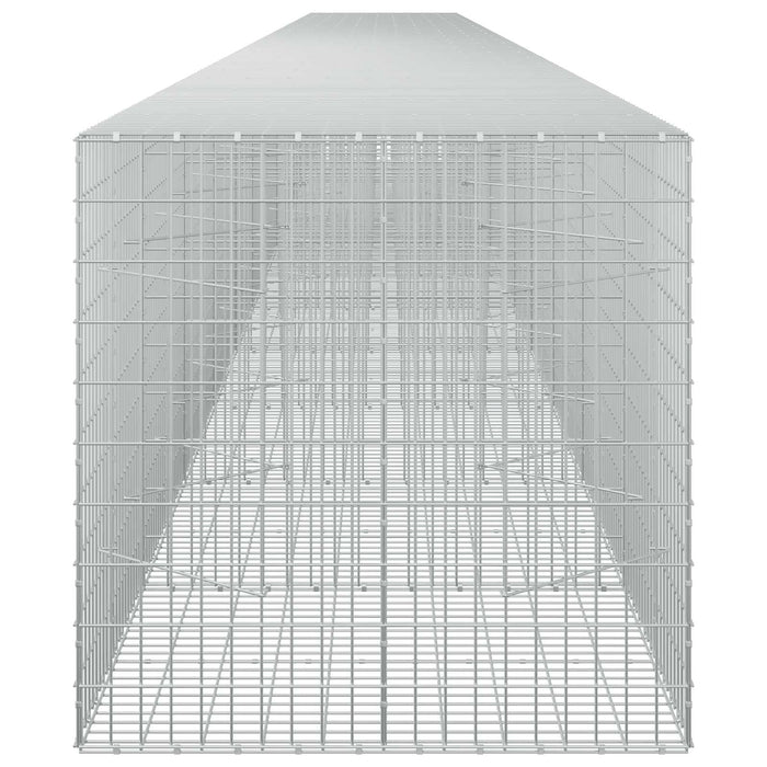 Gabion cu Sârmă de 3,5 mm și Plasă de 5x10 cm 1200x100x100 cm WALTI