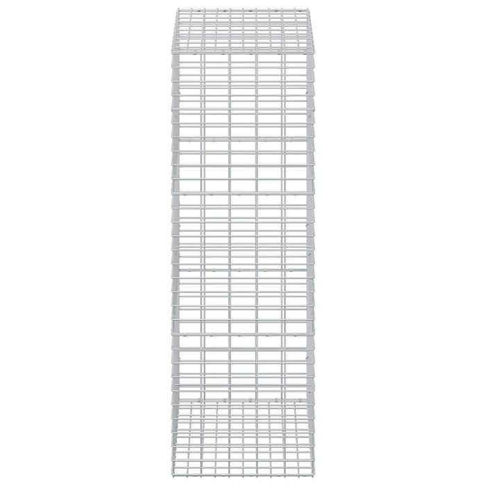 Gabion cu Sârmă de 3,5 mm și Plasă de 5x10 cm 50x100x150 cm WALTI