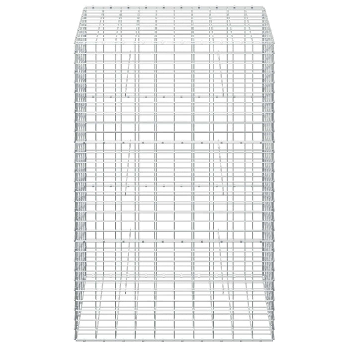 Gabion cu Sârmă de 3,5 mm și Plasă de 5x10 cm 50x100x150 cm WALTI