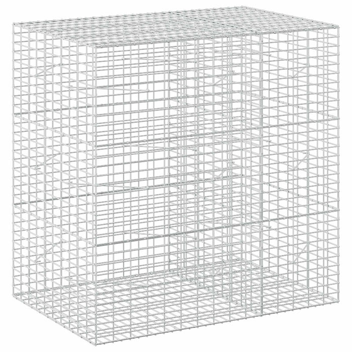 Gabion cu Sârmă de 3,5 mm și Plasă de 5x10 cm 150x100x150 cm - WALTI WALTI