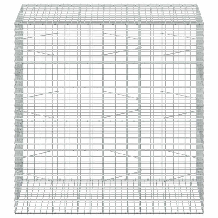 Gabion cu Sârmă de 3,5 mm și Plasă de 5x10 cm 150x100x150 cm - WALTI WALTI