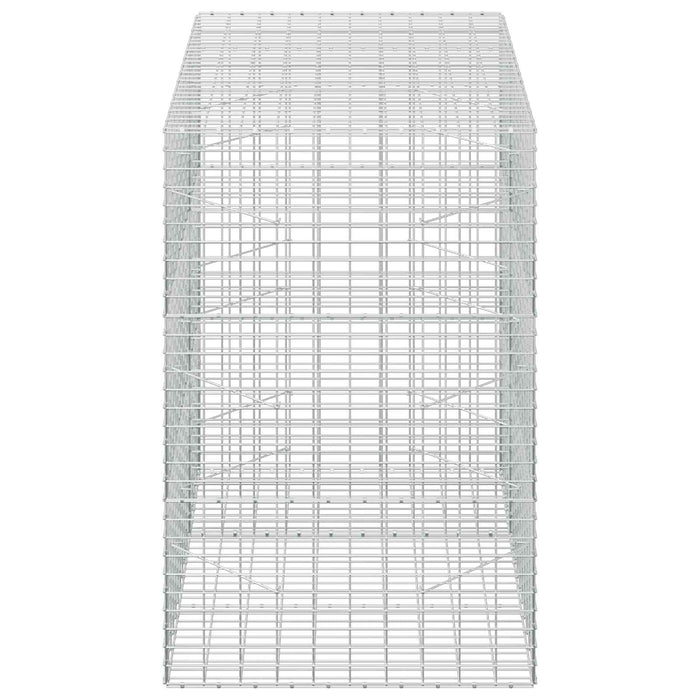 Gabion cu Sârmă de 3,5 mm și Plasă de 5x10 cm 150x100x150 cm - WALTI WALTI