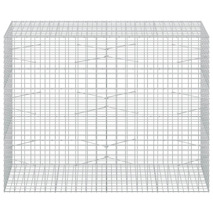 Gabion cu Sârmă de 3,5 mm și Plasă de 5x10 cm 200x100x150 cm WALTI