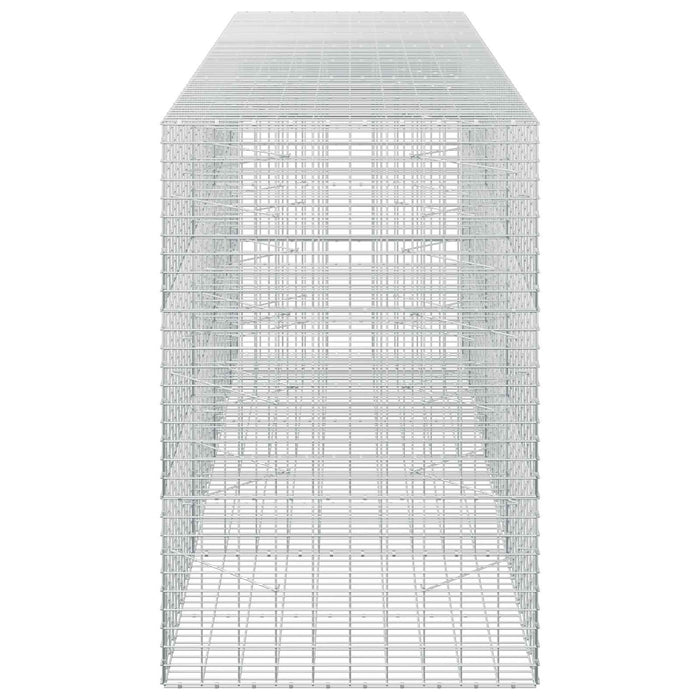 Gabion cu Sârmă de 3,5 mm și Plasă de 5x10 cm 350x100x150 cm - WALTI WALTI