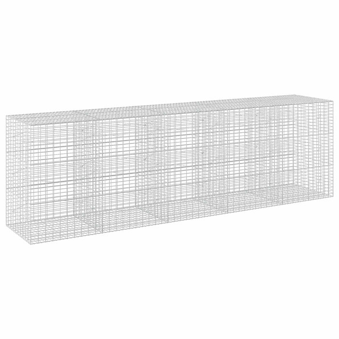 Gabion cu Sârmă de 3,5 mm și Plasă de 5x10 cm 500x100x150 cm WALTI
