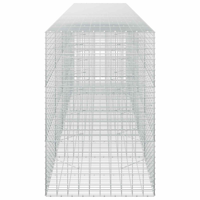 Gabion cu Sârmă de 3,5 mm și Plasă de 5x10 cm 500x100x150 cm WALTI