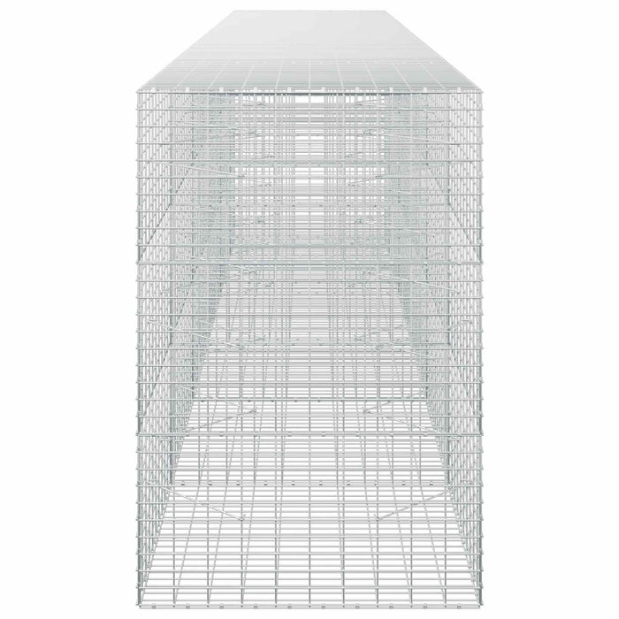Gabion cu Sârmă de 3,5 mm și Plasă de 5x10 cm 550x100x150 cm WALTI