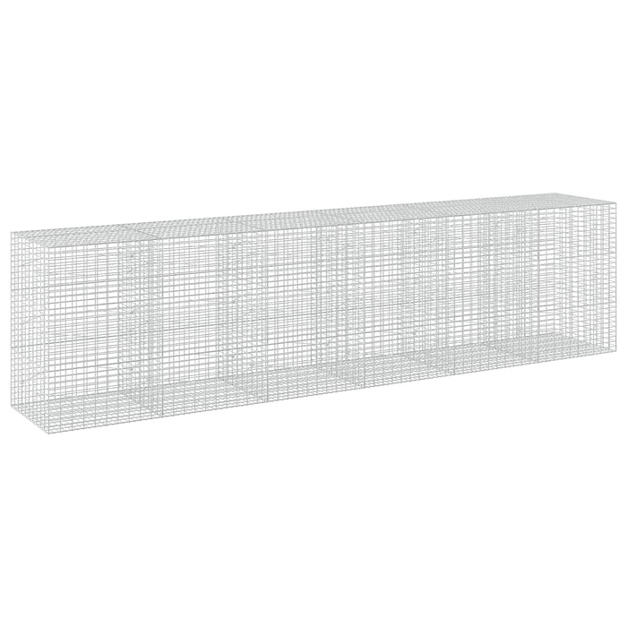Gabion cu Sârmă de 3,5 mm și Plasă de 5x10 cm 600x100x150 cm WALTI