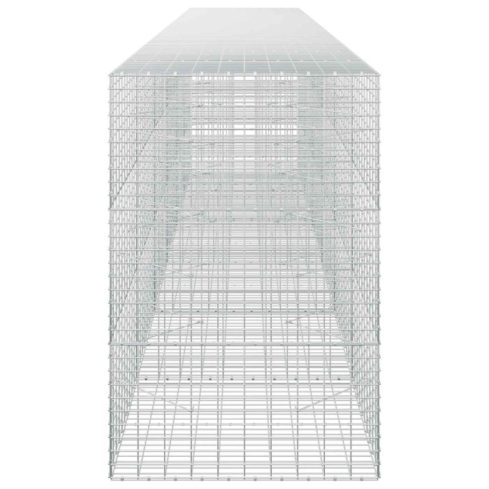 Gabion cu Sârmă de 3,5 mm și Plasă de 5x10 cm 600x100x150 cm WALTI