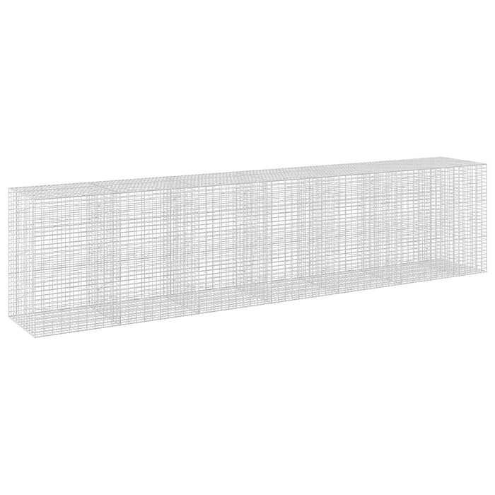 Gabion cu Sârmă de 3,5 mm și Plasă de 5x10 cm 650x100x150 cm WALTI