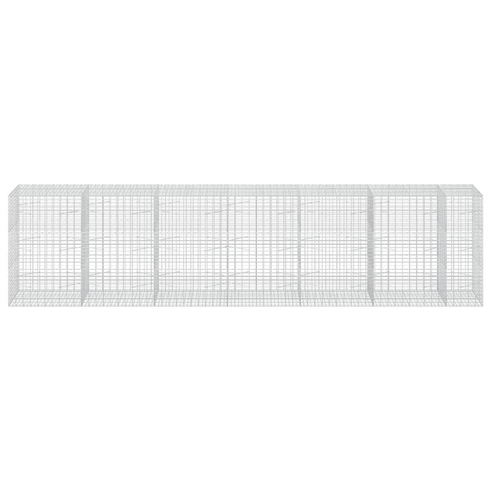 Gabion cu Sârmă de 3,5 mm și Plasă de 5x10 cm 650x100x150 cm WALTI