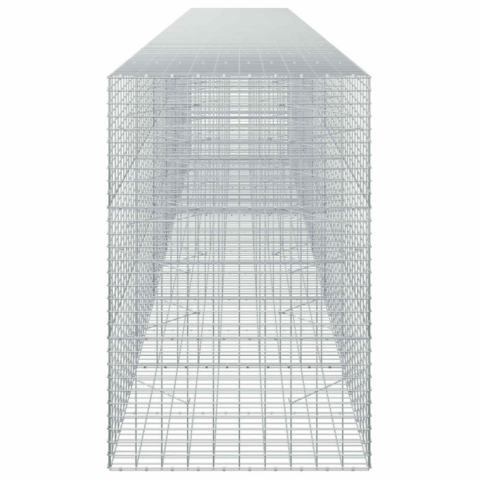 Gabion cu Sârmă de 3,5 mm și Plasă de 5x10 cm 650x100x150 cm WALTI