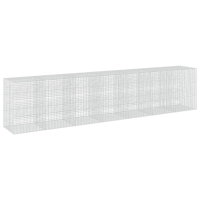 Gabion cu Sârmă de 3,5 mm și Plasă de 5x10 cm 700x100x150 cm WALTI
