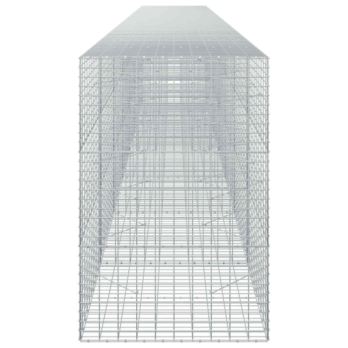 Gabion cu Sârmă de 3,5 mm și Plasă de 5x10 cm 700x100x150 cm WALTI