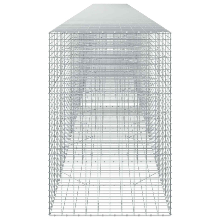 Gabion cu Sârmă de 3,5 mm și Plasă de 5x10 cm 800x100x150 cm WALTI