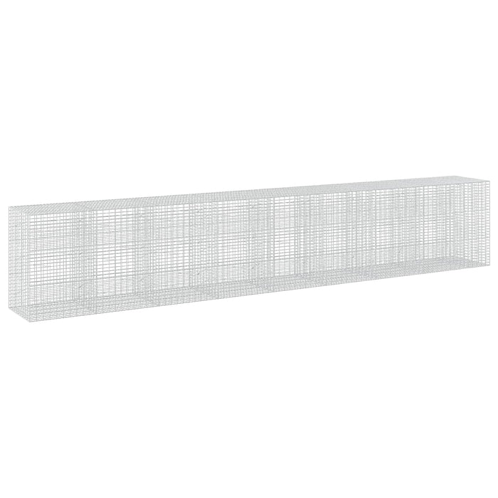 Gabion cu Sârmă de 3,5 mm și Plasă de 5x10 cm 850x100x150 cm WALTI