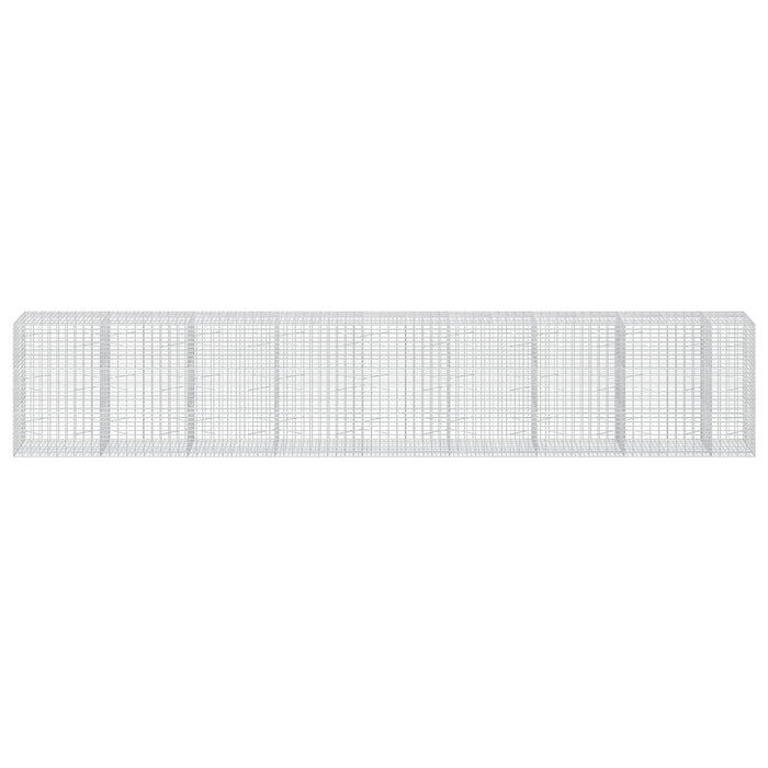 Gabion cu Sârmă de 3,5 mm și Plasă de 5x10 cm 850x100x150 cm WALTI