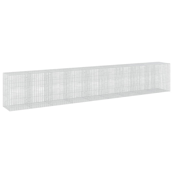 Gabion cu Sârmă de 3,5 mm și Plasă de 5x10 cm 900x100x150 cm WALTI