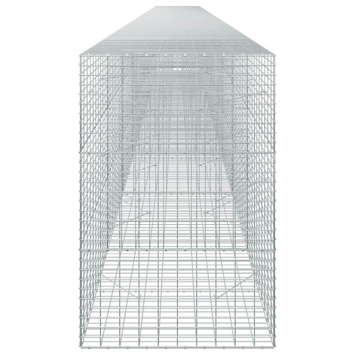 Gabion cu Sârmă de 3,5 mm și Plasă de 5x10 cm 900x100x150 cm WALTI