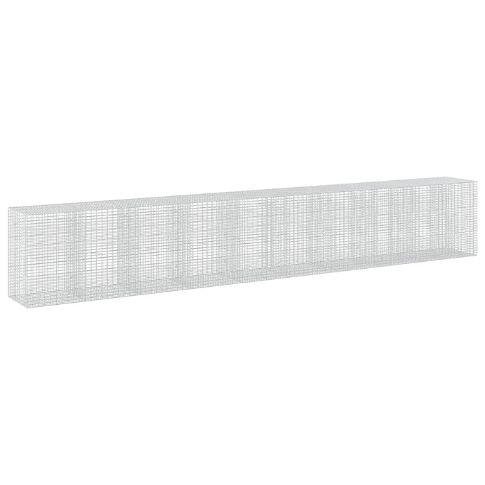 Gabion cu Sârmă de 3,5 mm și Plasă de 5x10 cm 950x100x150 cm WALTI