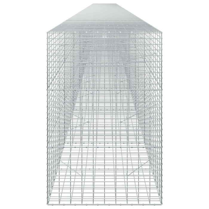 Gabion cu Sârmă de 3,5 mm și Plasă de 5x10 cm 950x100x150 cm WALTI