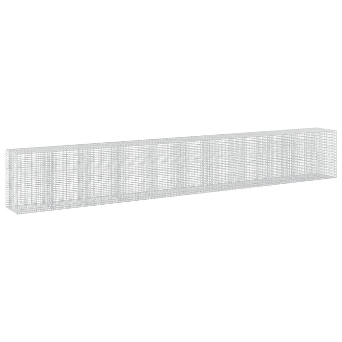 Gabion cu Sârmă de 3,5 mm și Plasă de 5x10 cm 1050x100x150 cm WALTI