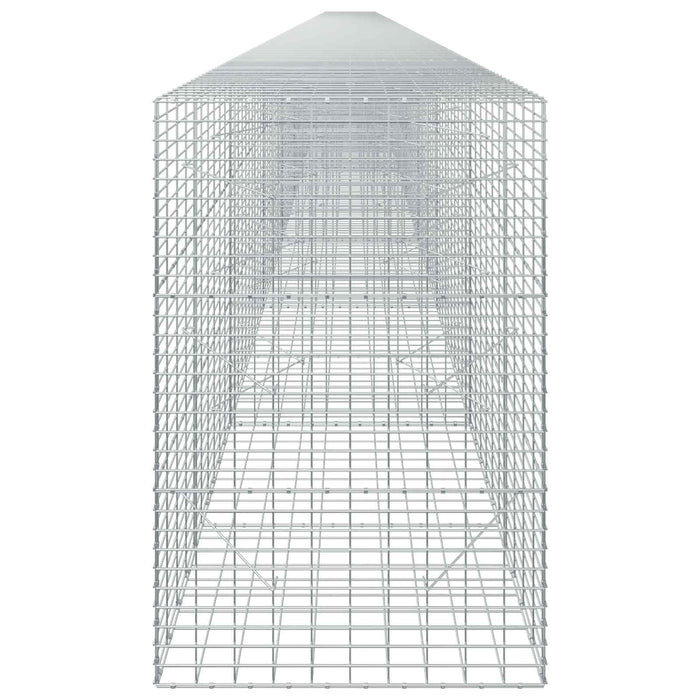 Gabion cu Sârmă de 3,5 mm și Plasă de 5x10 cm 1100x100x150 cm WALTI