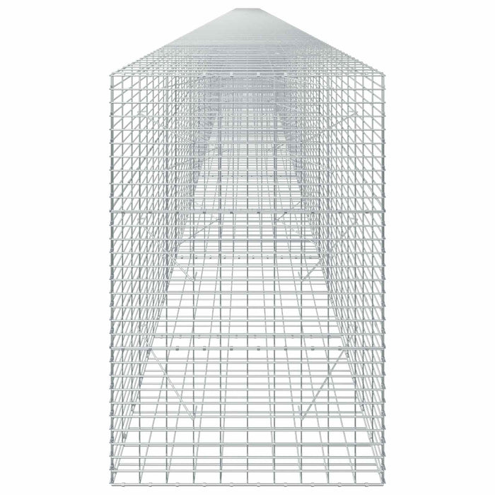 Gabion cu Sârmă de 3,5 mm și Plasă de 5x10 cm 1200x100x150 cm WALTI