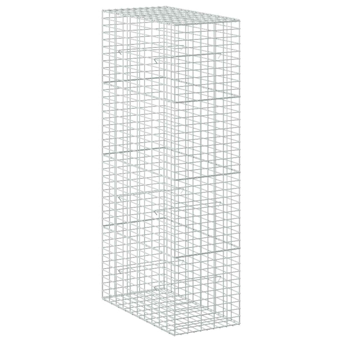 Gabion cu Sârmă de 3,5 mm și Plasă de 5x10 cm 50x100x200 cm WALTI