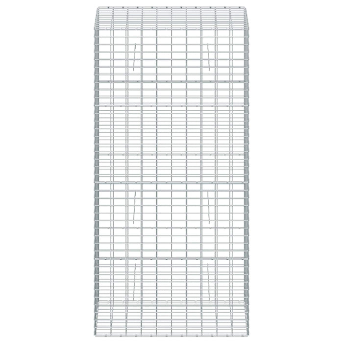 Gabion cu Sârmă de 3,5 mm și Plasă de 5x10 cm 50x100x200 cm WALTI
