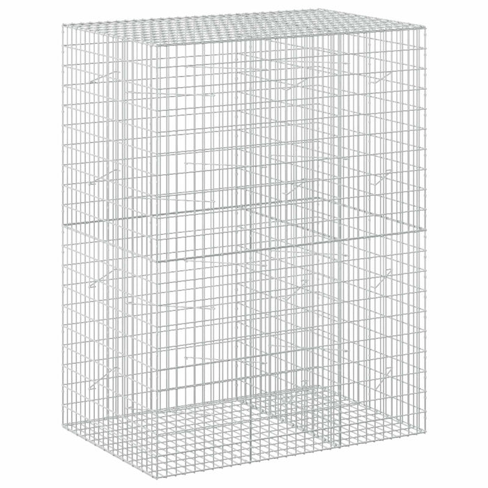 Gabion cu Sârmă de 3,5 mm și Plasă de 5x10 cm 150x100x200 cm WALTI