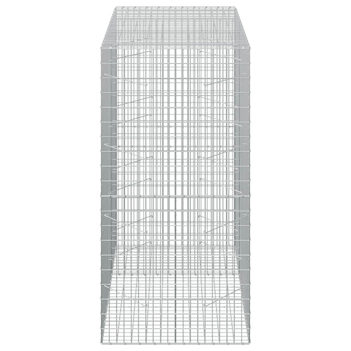 Gabion cu Sârmă de 3,5 mm și Plasă de 5x10 cm 150x100x200 cm WALTI