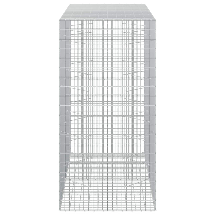 Gabion cu Sârmă de 3,5 mm și Plasă de 5x10 cm 200x100x200 cm WALTI