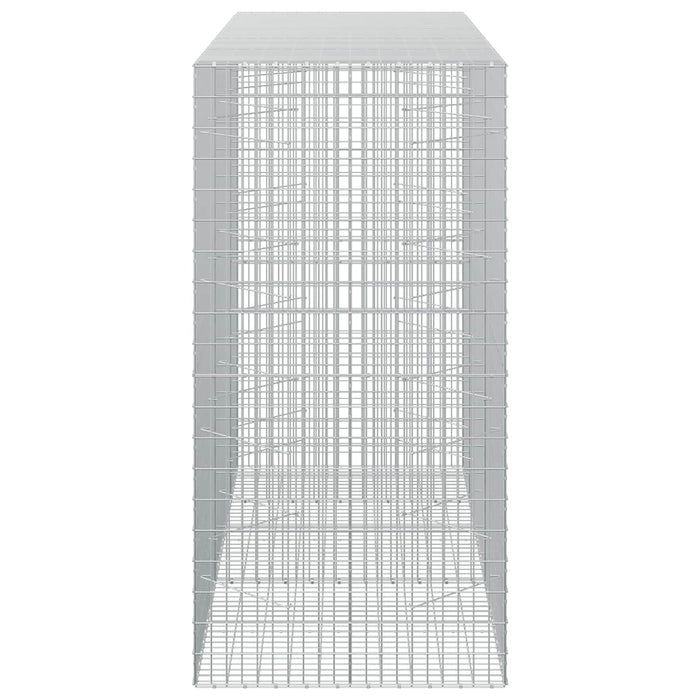 Gabion cu Sârmă de 3,5 mm și Plasă de 5x10 cm 250x100x200 cm WALTI