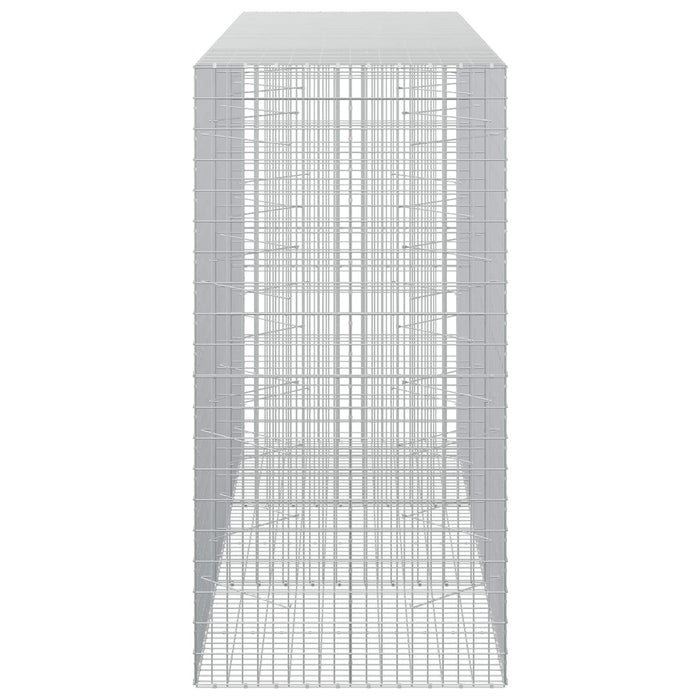 Gabion cu Sârmă de 3,5 mm și Plasă de 5x10 cm 300x100x200 cm WALTI