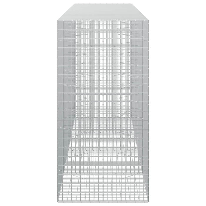 Gabion cu Sârmă de 3,5 mm și Plasă de 5x10 cm 400x100x200 cm WALTI