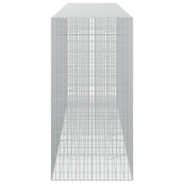 Gabion cu Sârmă de 3,5 mm și Plasă de 5x10 cm 450x100x200 cm WALTI