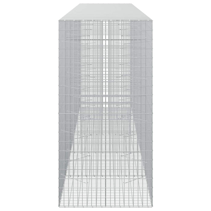 Gabion cu Sârmă de 3,5 mm și Plasă de 5x10 cm 500x100x200 cm WALTI