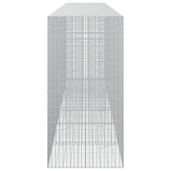 Gabion cu Sârmă de 3,5 mm și Plasă de 5x10 cm 600x100x200 cm WALTI
